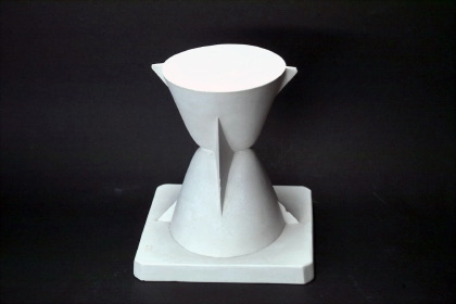 Curvature centre point surface of the single-leaf hyperboloid