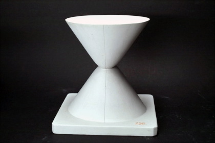 Curvature centre point surface of the single-leaf hyperboloid