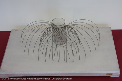 Real part surface with edge of regression