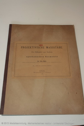 Folder for the illustration of the projective mapping of two lines