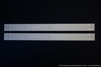 Folder for the illustration of the projective mapping of two lines