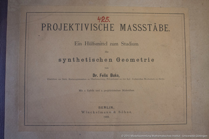 Folder for the illustration of the projective mapping of two lines