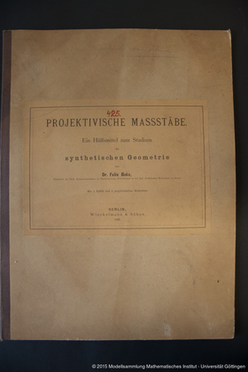 Folder for the illustration of the projective mapping of two lines