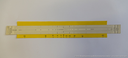 Folder for the illustration of the projective mapping of two lines