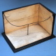 The types of the development of a space curve at a small scale
