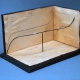 The types of the development of a space curve at a small scale