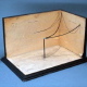 The types of the development of a space curve at a small scale