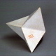 Dreidimensionales Netz des 5-Zells