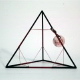 Tetraeder mit einbeschriebenem Tetraederstumpf