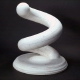 Pipe helicoid with curve lines